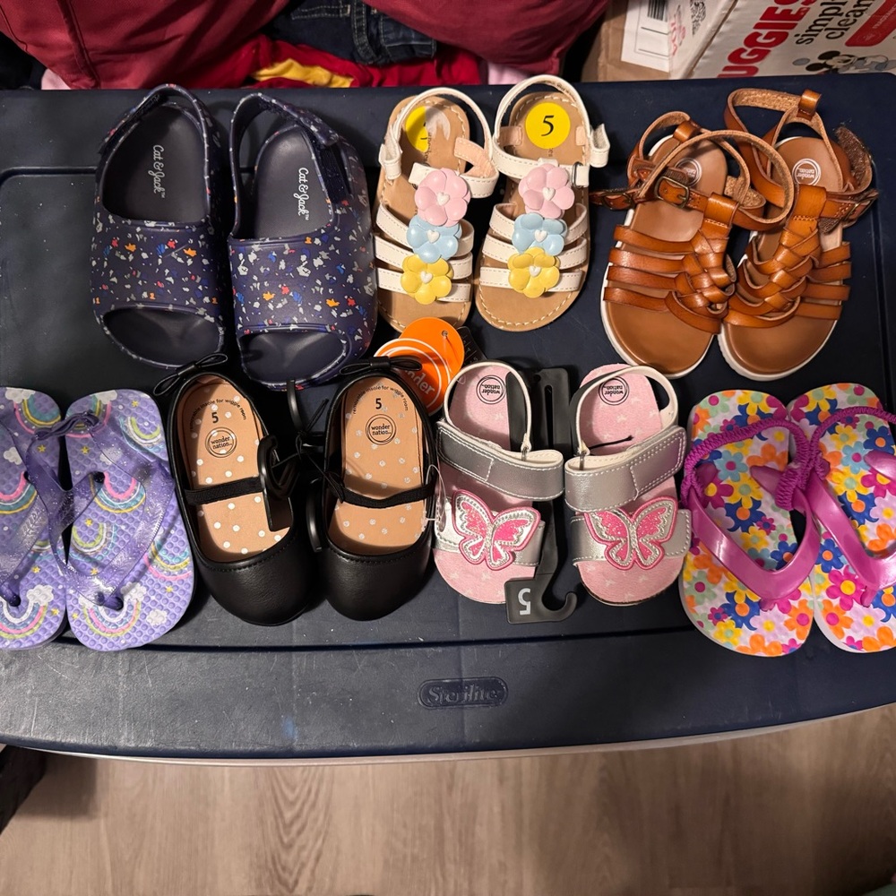 Baby Sandles Shoe Bundle - Size 5